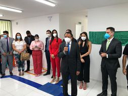 INAUGURA��O DO N�CLEO REGIONAL DE CAXIAS