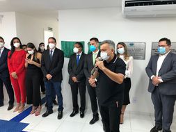 INAUGURA��O DO N�CLEO REGIONAL DE CAXIAS