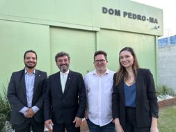 INAUGURA��O DO N�CLEO REGIONAL DE DOM PEDRO