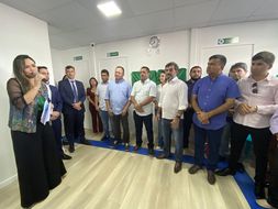 INAUGURA��O DO N�CLEO REGIONAL DE PAULO RAMOS