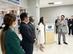 Inaugura��o das novas instala��es da Escola Superior