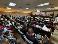 Dezenas de pessoas participaram da audiência pública com o tema “Transporte Público no Território Cajueiro”, realizada pela DPE/MA