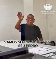 NOTA DE PESAR - PEDRO DE SOUSA LIMA