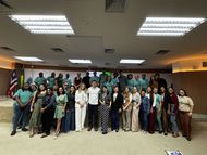 DPE/MA realiza treinamento sobre gest&atilde;o de res&iacute;duos s&oacute;lidos e inicia a&ccedil;&otilde;es para coleta seletiva na institui&ccedil;&atilde;o