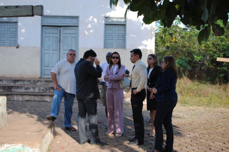 Visita ao povoado Pequiá de Baixo