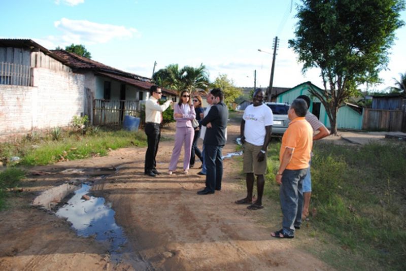 Visita ao povoado Pequiá de Baixo