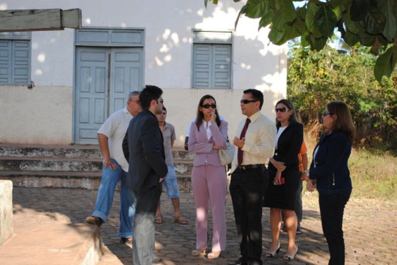 Visita ao povoado Pequiá de Baixo