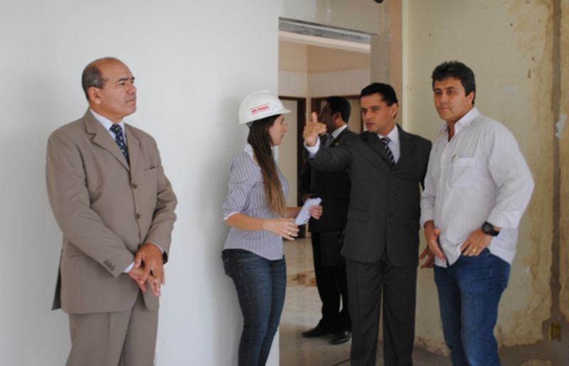 Visitas às obras do novo fórum 