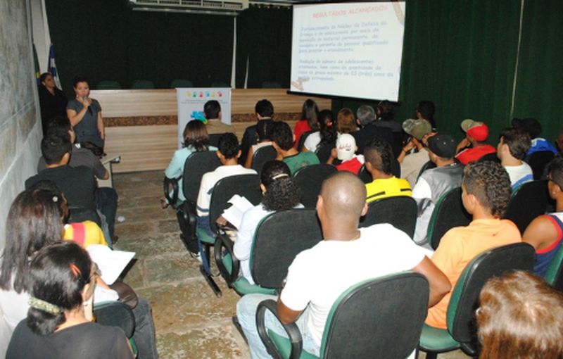 Encerramento do projeto voltado a adolescentes em conflito com a lei - Parte I