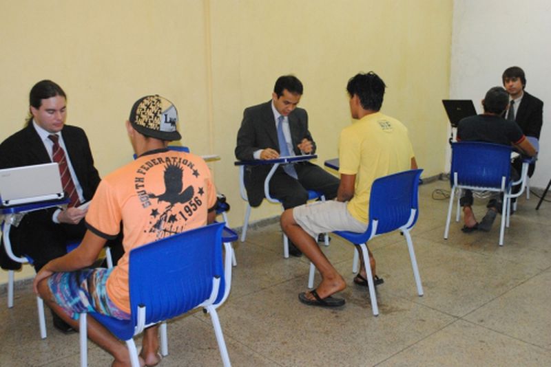 Atendimento Jurídico aos internos do CJE