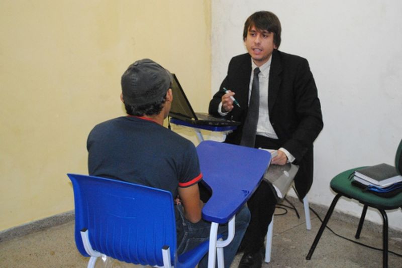 Atendimento Jurídico aos internos do CJE