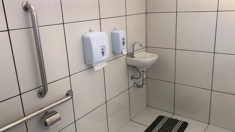 Banheiro acessível para PcD