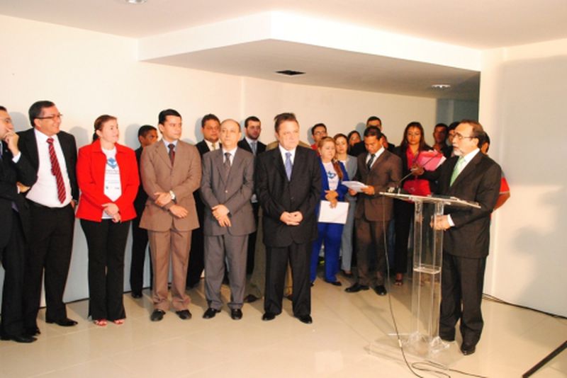 Inauguração do Centro Judiciário de Conciliação  