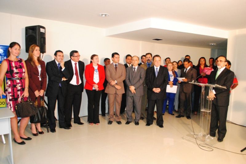 Inauguração do Centro Judiciário de Conciliação  