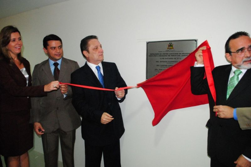 Inauguração do Centro Judiciário de Conciliação  