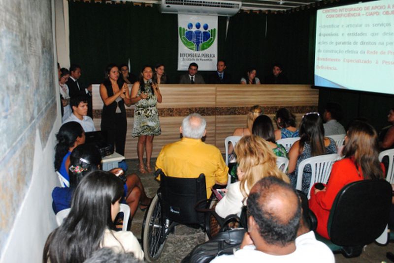  	Inauguração do Centro Integrado de Apoio a Pessoas com Deficiência II