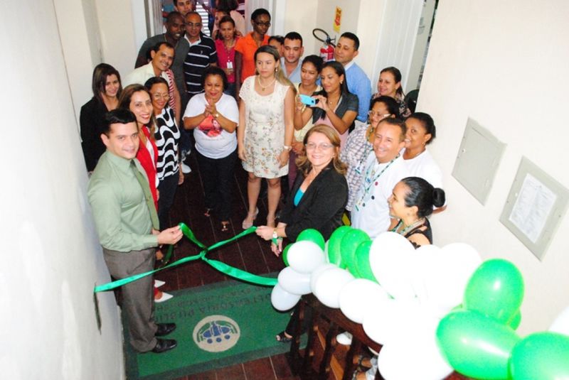 Inauguração da área de vivência