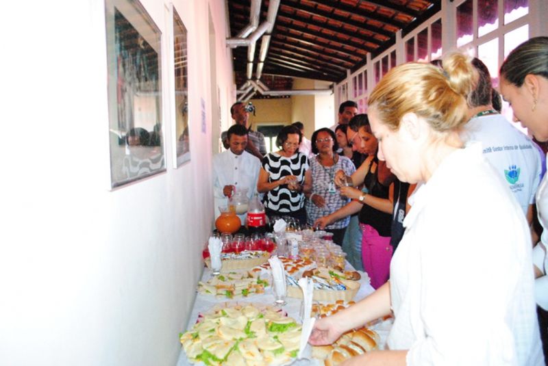 Inauguração da área de vivência