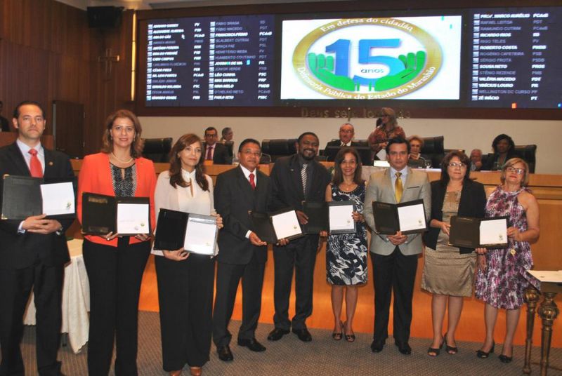 Homenagem alusiva aos 15 anos da DPE/MA IV