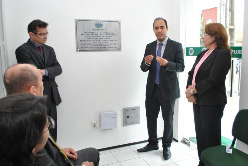 Inauguração de sala de atendimento criminal em Timon