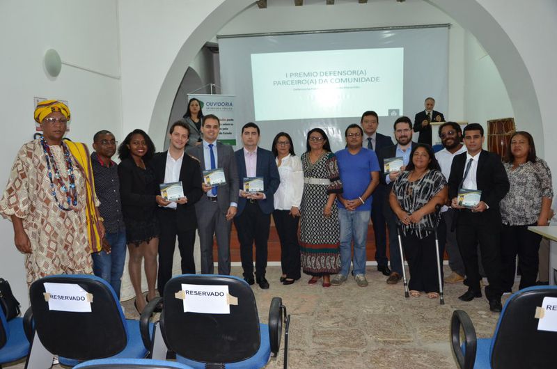 I Prêmio Defensor (a) Parceiro (a) da Comunidade homenageia projetos exitosos no âmbito da DPE/MA