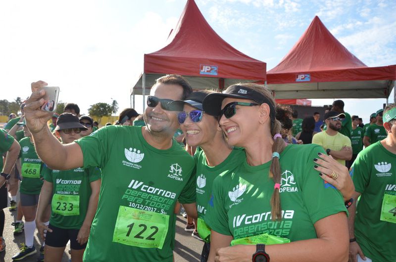 IV Corrida e a I Corridinha Defensoria para Todos - I