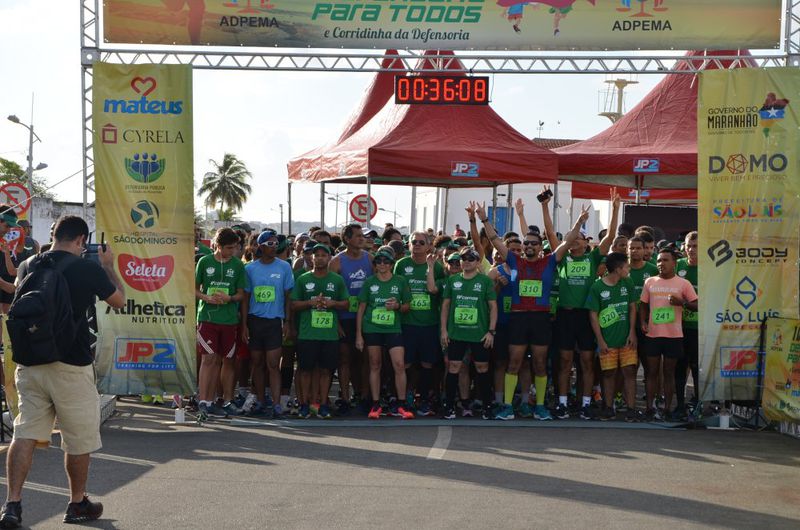 IV Corrida e a I Corridinha Defensoria para Todos - I