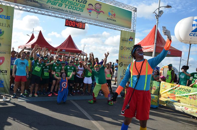 IV Corrida e a I Corridinha Defensoria para Todos - I