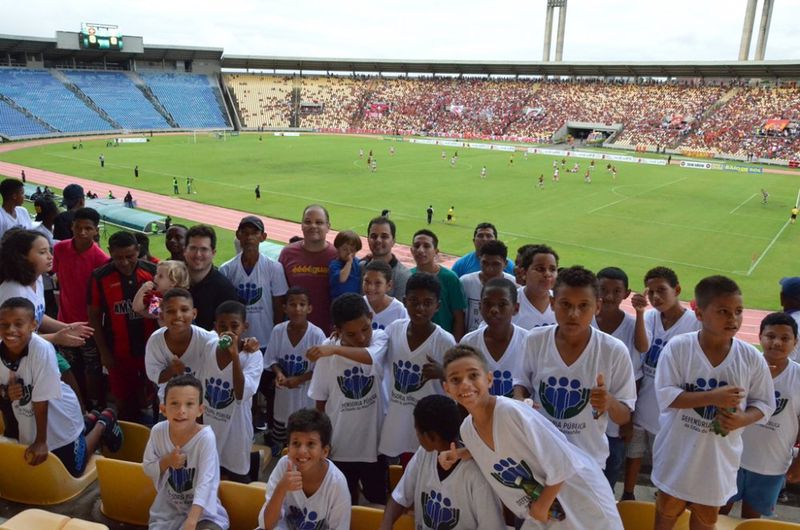 Ação projeto Torcedor Mirim