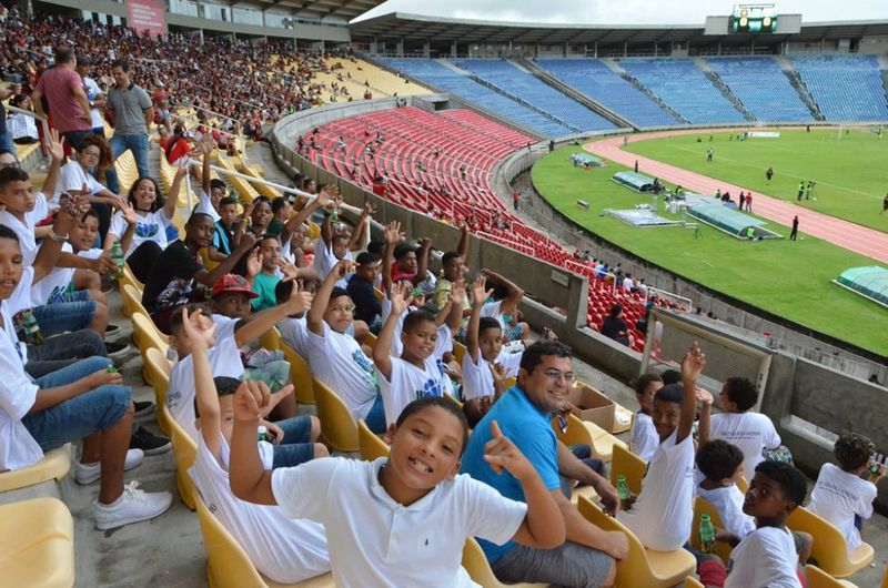 Ação projeto Torcedor Mirim