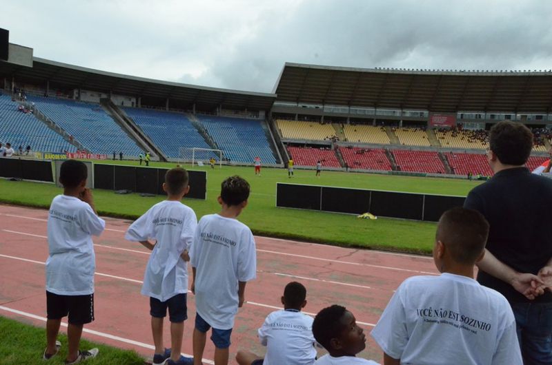 Ação projeto Torcedor Mirim 