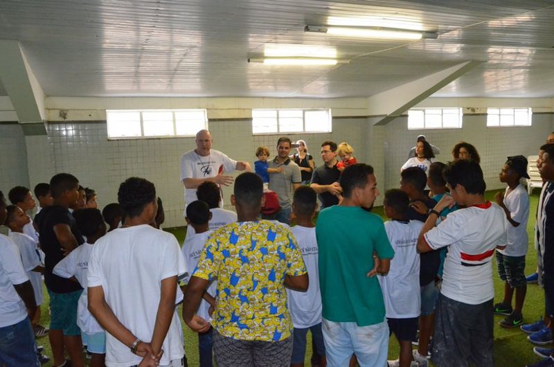 Ação projeto Torcedor Mirim 