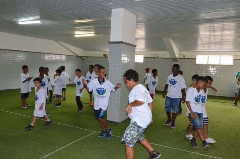 Ação projeto Torcedor Mirim 