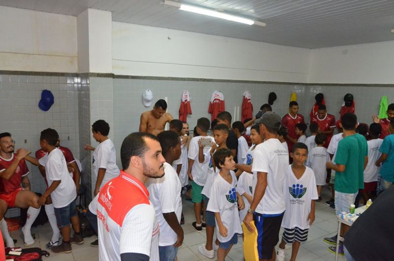 Ação projeto Torcedor Mirim 