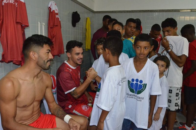 Ação projeto Torcedor Mirim 